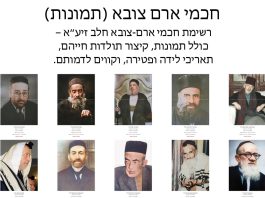 חכמי ארם צובא (תמונות)